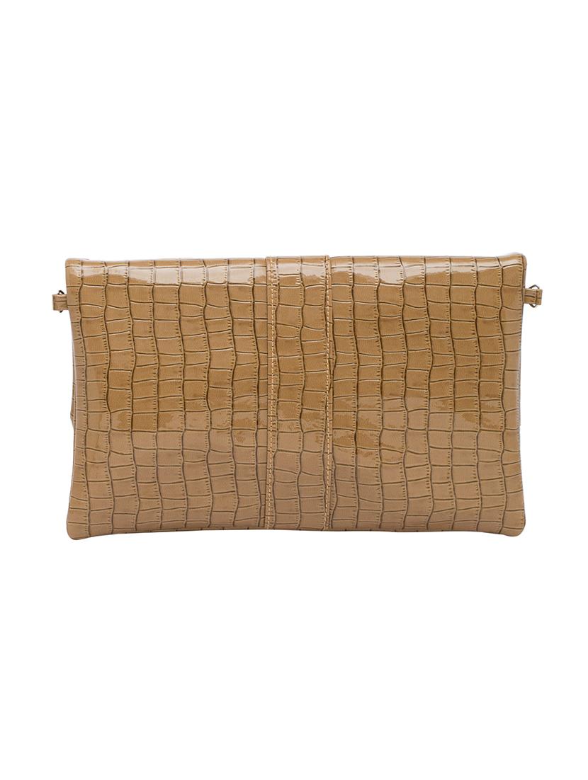 brown polyester regular clutch - 13671968 - Zoom Image - 2