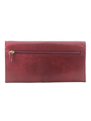 red leather regular clutch - 13671973 - Standard Image - 2