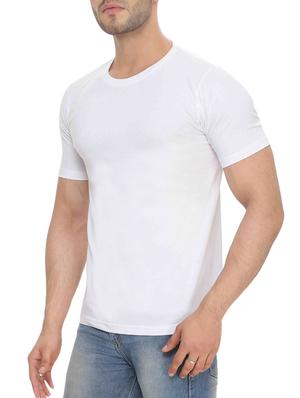 white cotton t-shirt - 13675460 - Standard Image - 2