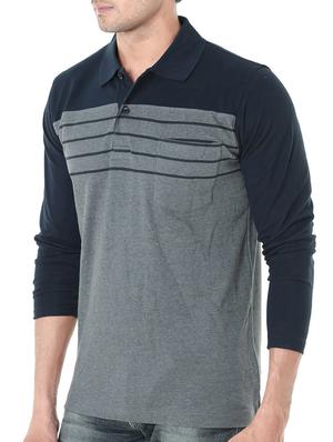 grey cotton pocket t-shirt - 13675536 - Standard Image - 2