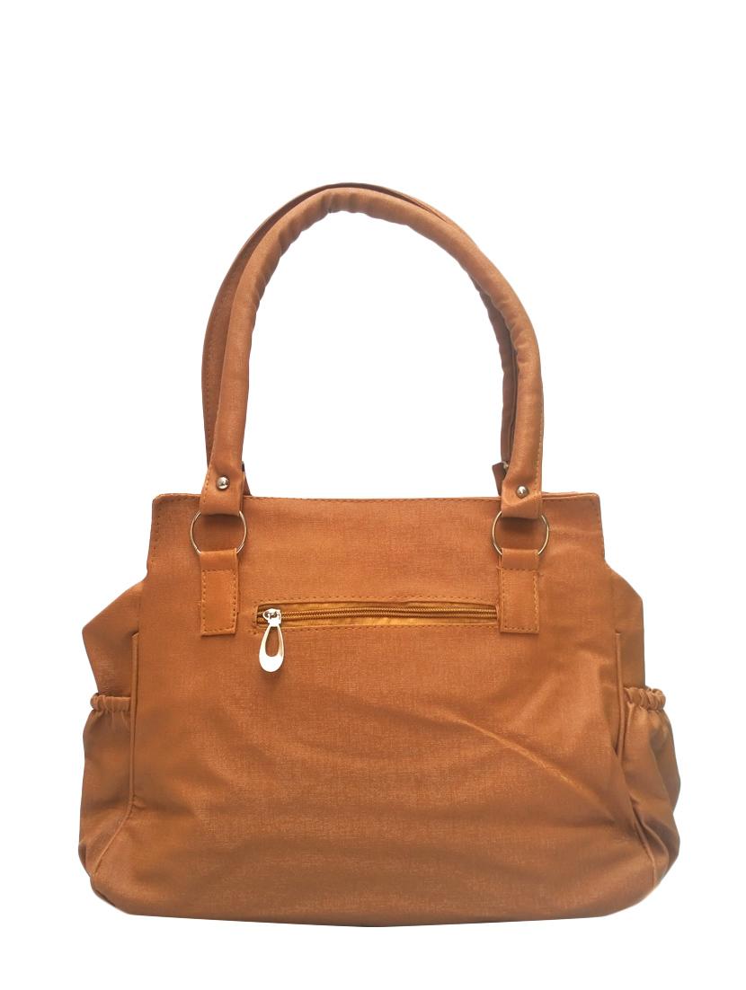 beige cotton regular handbag - 13678001 - Zoom Image - 2