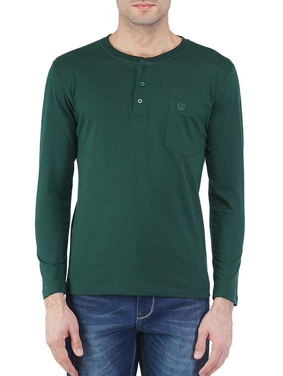 green maroon cotton combos t-shirt - 13678355 - Zoom Image - 2