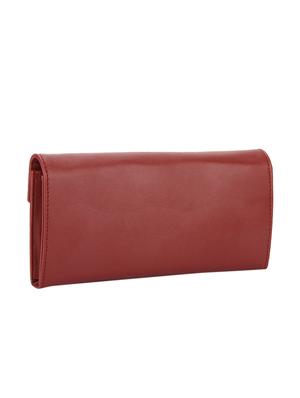 maroon leatherette regular purse - 13681940 - Standard Image - 2
