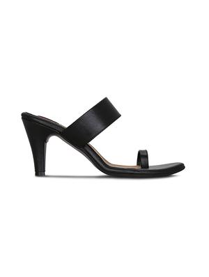 black one toe sandal - 13686748 - Standard Image - 2