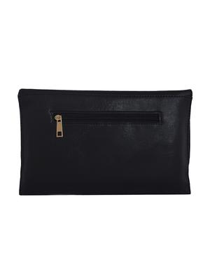black leatherette regular sling bag - 13688499 - Standard Image - 2