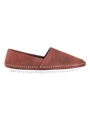 brown synthetic slip on shoes - 13690857 - Standard Image - 2