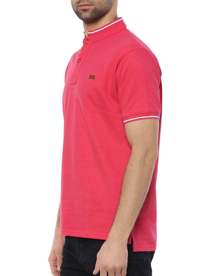 pink cotton t-shirt - 13693436 - Zoom Image - 2