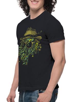 black cotton t-shirt - 13705796 - Standard Image - 2