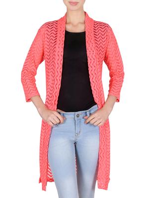 coral net long shrug - 13709379 - Standard Image - 2