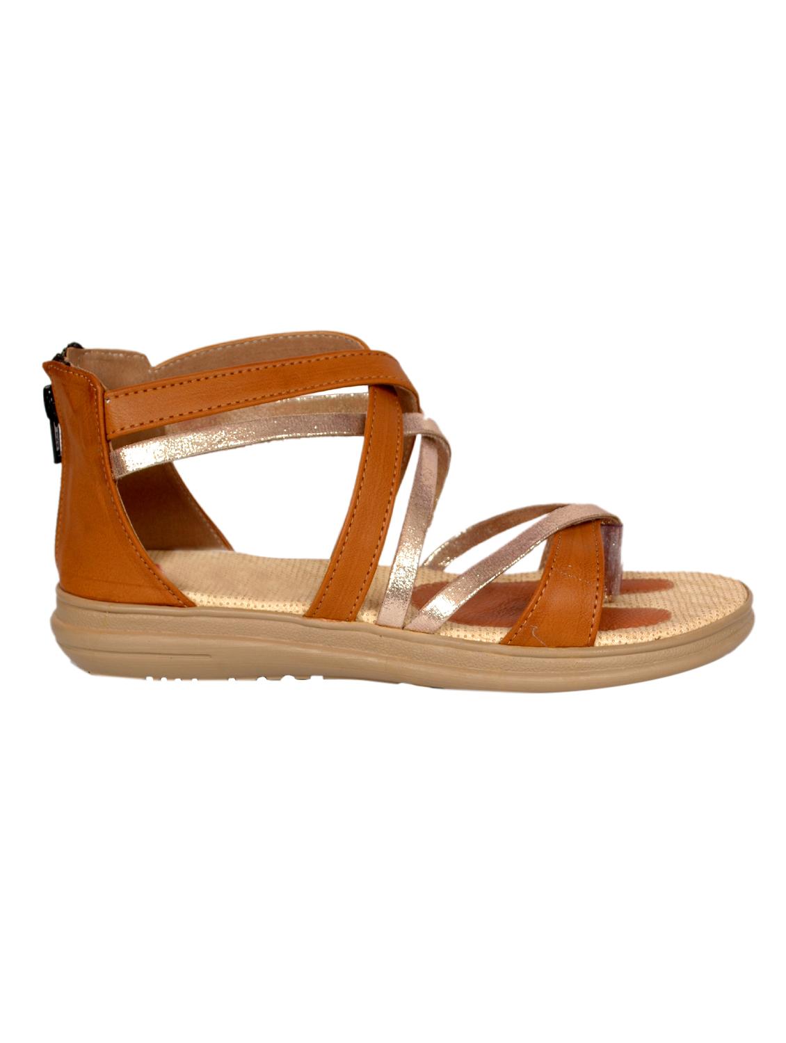 tan closed back sandal - 13724887 - Zoom Image - 2