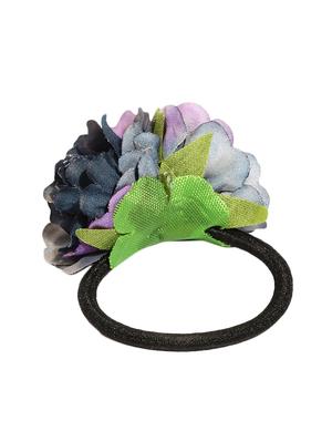 navy floral rubber band - 13744139 - Standard Image - 2