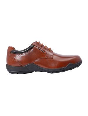 brown leather lace up shoes - 13745724 - Standard Image - 2