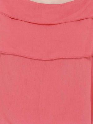 pink viscose regular top - 13747496 - Standard Image - 5