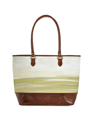 multi coloured canvas printed tote - 13748083 - Standard Image - 2