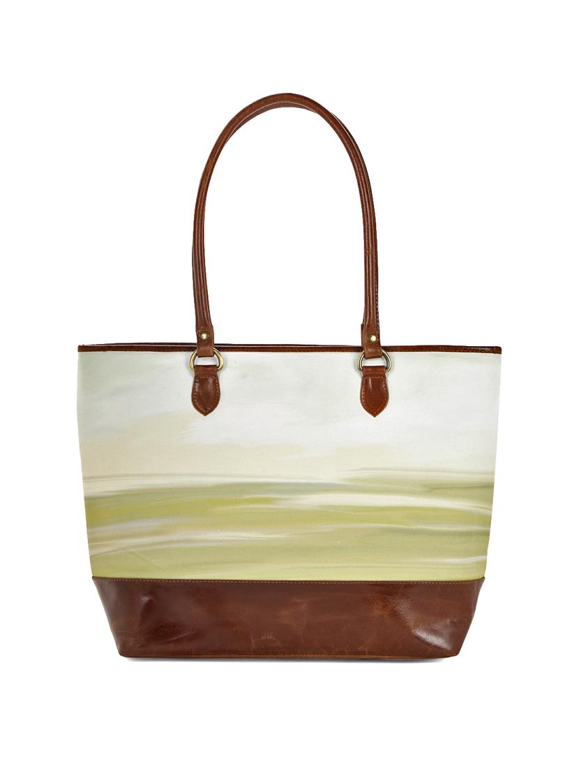 multi coloured canvas printed tote - 13748083 - Zoom Image - 2