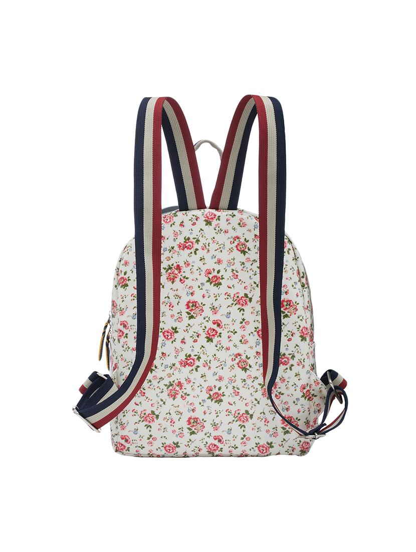 white canvas fashion backpack - 13760426 - Zoom Image - 2