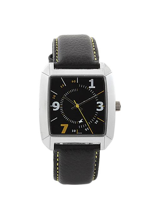 fastrack black dial watch for men - 9336sl03 - 13767979 - Very Small Image - 1