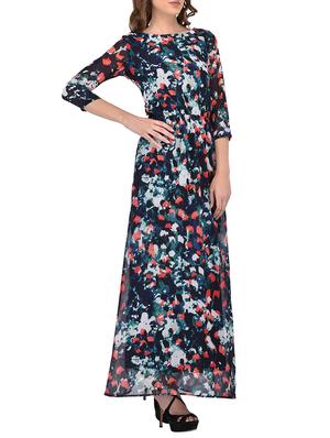green printed maxi dress - 13773681 - Standard Image - 2