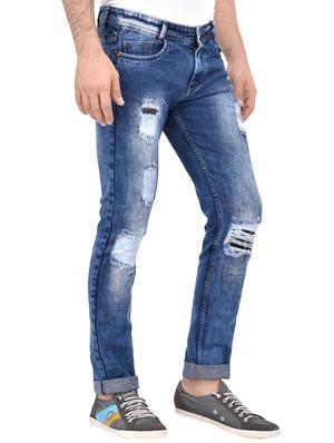 blue denim ripped jeans - 13774528 - Standard Image - 2