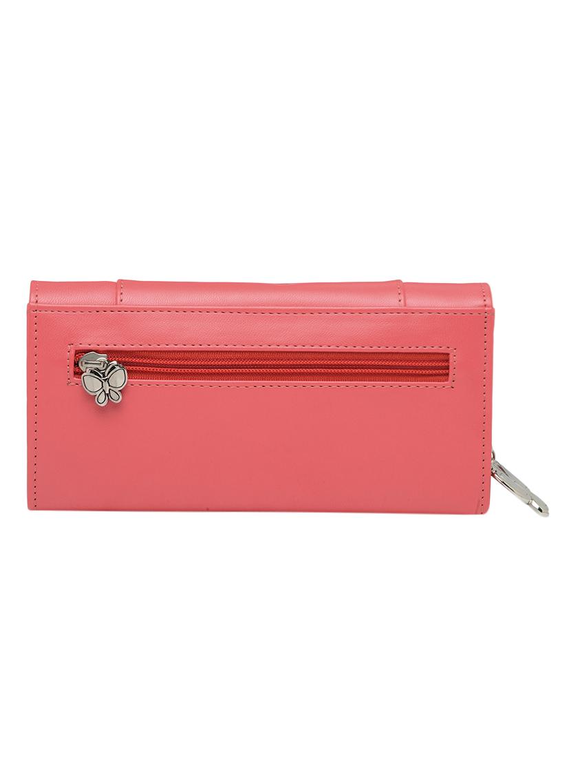 pink leatherette regular clutch - 13775948 - Zoom Image - 2