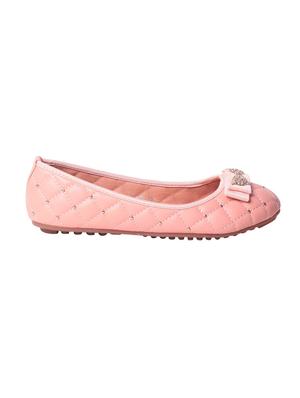 pink faux leather slip on ballerina - 13776414 - Standard Image - 2