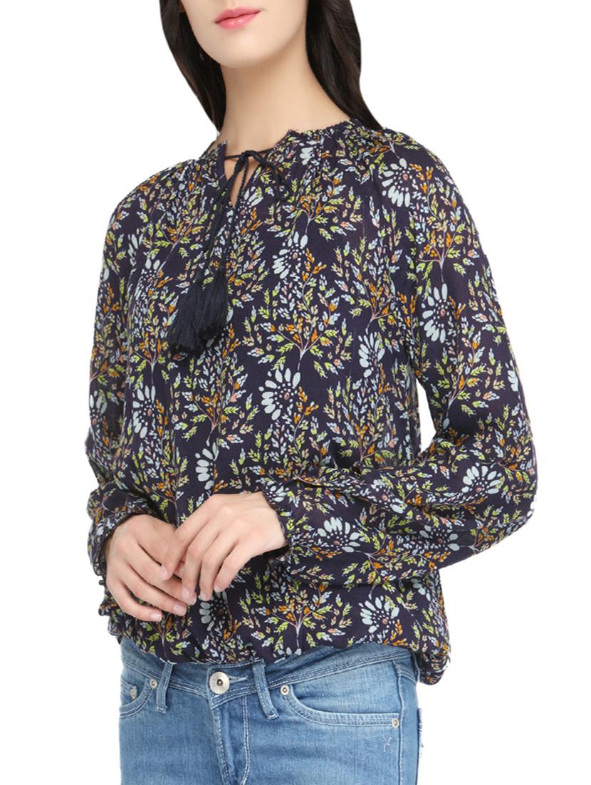 multi colored printed regular top - 13788688 - Zoom Image - 2