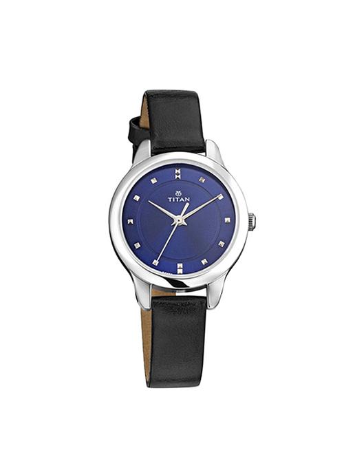 Titan Blue Dial Analog Watch For Women - 2481SL08 - 13796498 - Very Small Image - 1