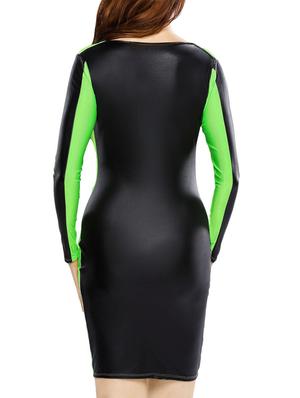 green bodycon dress - 13797442 - Standard Image - 2