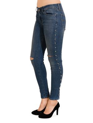 blue embellished denim jean - 13811738 - Standard Image - 2