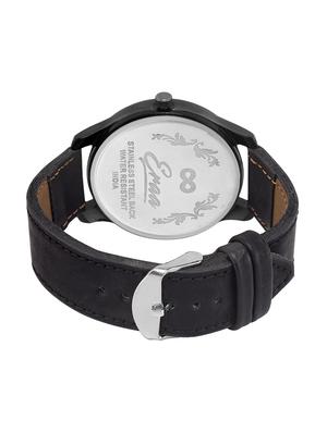 eraa men black luring analog wrist watch - 13813643 - Standard Image - 2