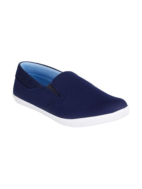 blue canvas casual slipon - 13817709 - Standard Image - 1