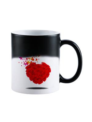 Snoby Magic Mug Black Ceramic Colour Changing Coffee Mug - 13819937 - Standard Image - 2