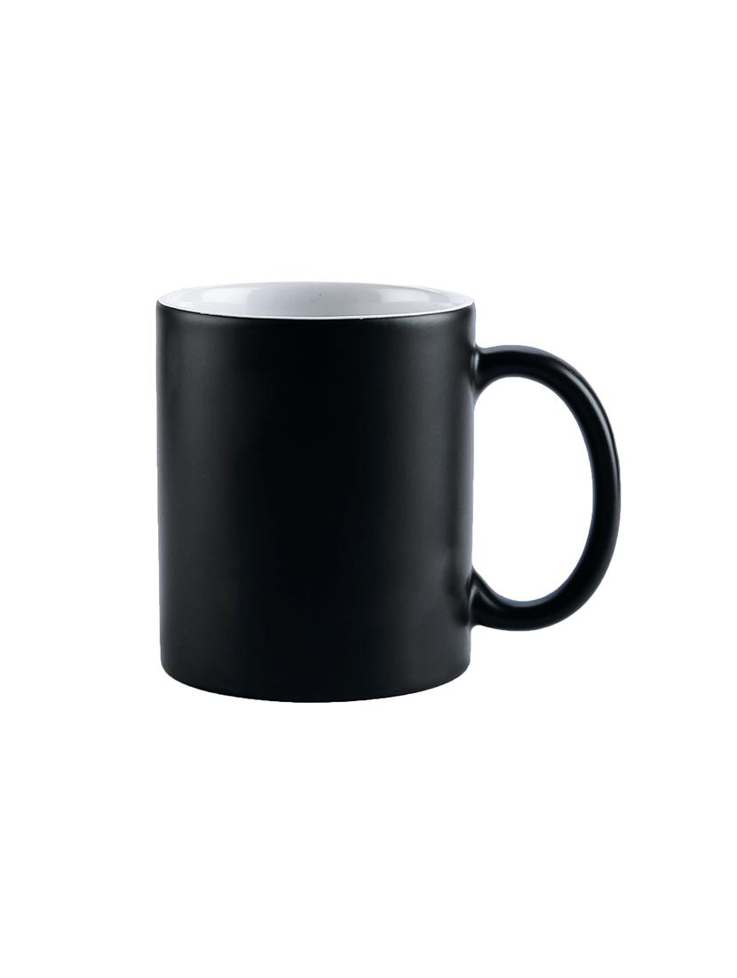 Snoby Magic Mug Black Ceramic Colour Changing Coffee Mug - 13820294 - Zoom Image - 2
