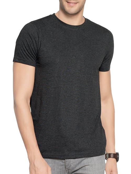black cotton t-shirt - 13833566 - Standard Image - 1