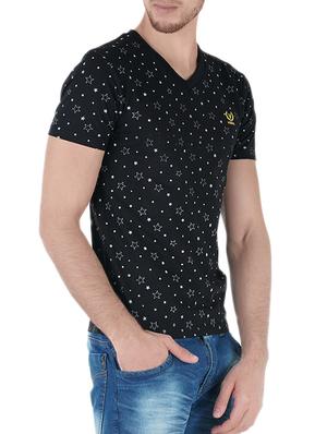black cotton t-shirt - 13834116 - Standard Image - 2