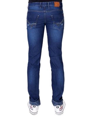 navy blue denim light washed jeans - 13839752 - Standard Image - 2