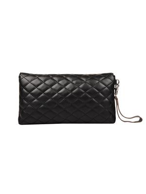black leatherette quirky sling bag - 13849427 - Standard Image - 2