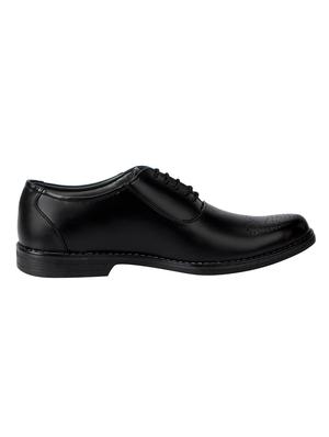black leather laceup oxfords - 13856063 - Standard Image - 2