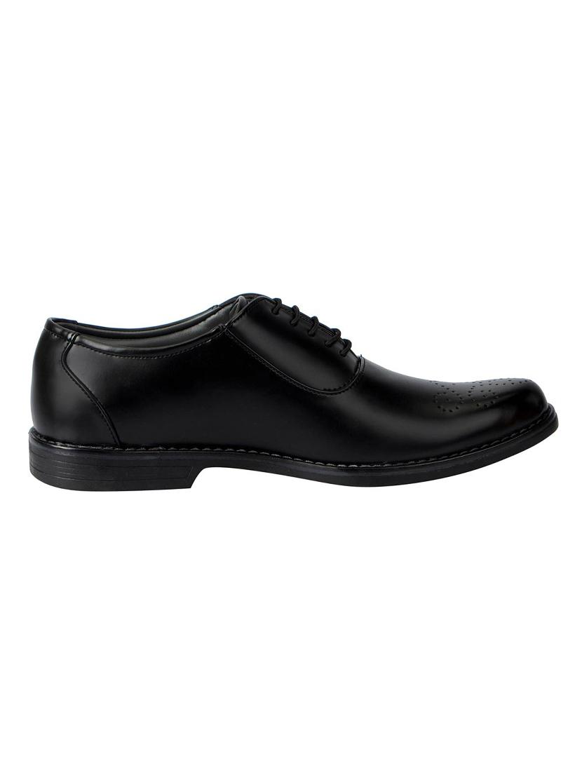 black leather laceup oxfords - 13856063 - Zoom Image - 2