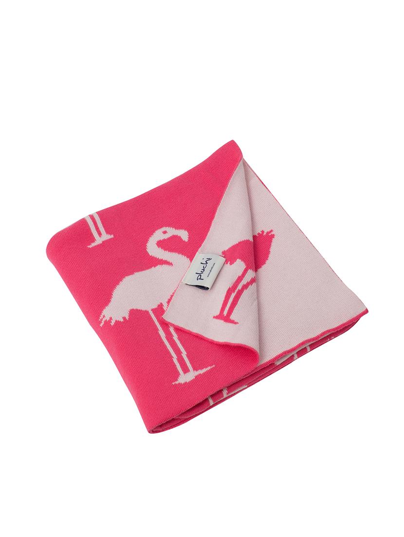 pink cotton blanket - 13862582 - Zoom Image - 2