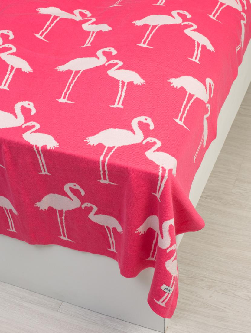 pink cotton blanket - 13862582 - Zoom Image - 5