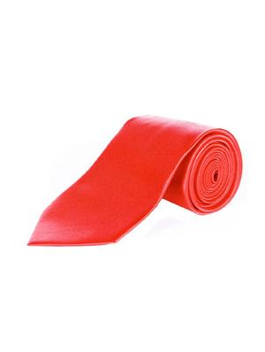 red micro fibre tie - 13865411 - Standard Image - 2