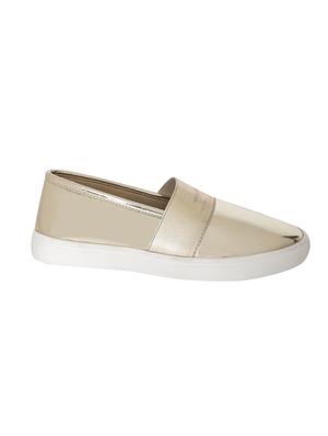 gold plimsolls casual shoe - 13869238 - Standard Image - 2