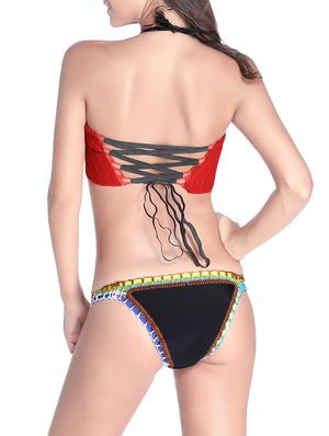 multi colored polyester bikini - 13876631 - Standard Image - 2