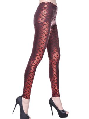 metallic red legging - 13882193 - Standard Image - 2