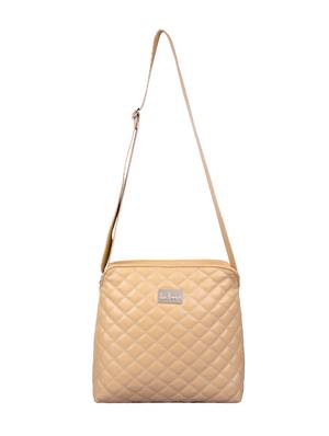 beige leatherette regular sling bag - 13893756 - Standard Image - 5