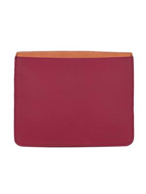 pink leatherette regular sling bag - 13902143 - Standard Image - 2