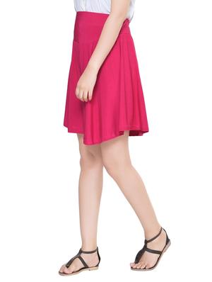 pink satin skorts - 13904418 - Standard Image - 2