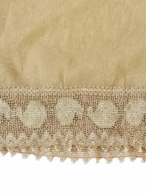 beige poly georgette plain dupatta - 13916648 - Standard Image - 2