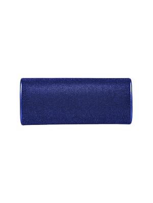 blue leatherette clutch - 13916875 - Standard Image - 2